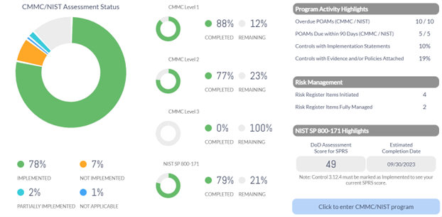 Screenshot of Certification Assistant